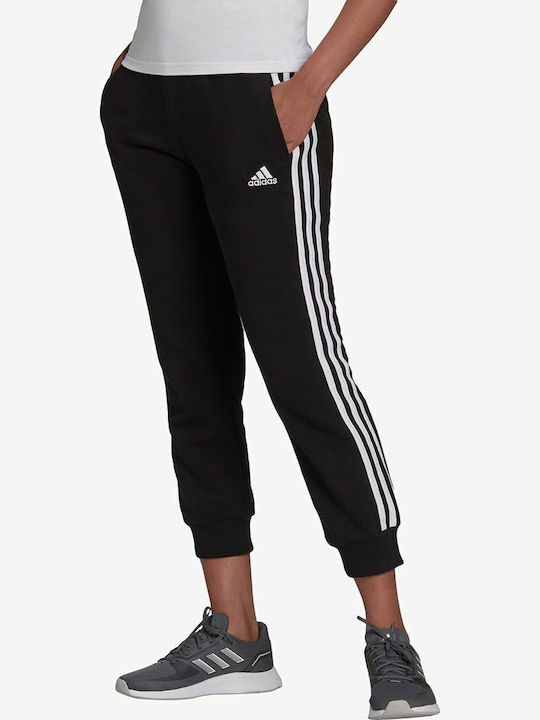Talie înaltă Pantaloni de Trening cu elastic Negru