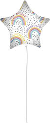 ΜΠΑΛΟΝΙ HAPPY BIRTHDAY RAINBOW STAR FOIL 46 cm (#92433)