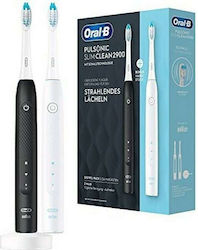 Oral-B Pulsonic Slim Clean 2900 Ηλεκτρική Οδοντόβουρτσα με Χρονομετρητή Black & White