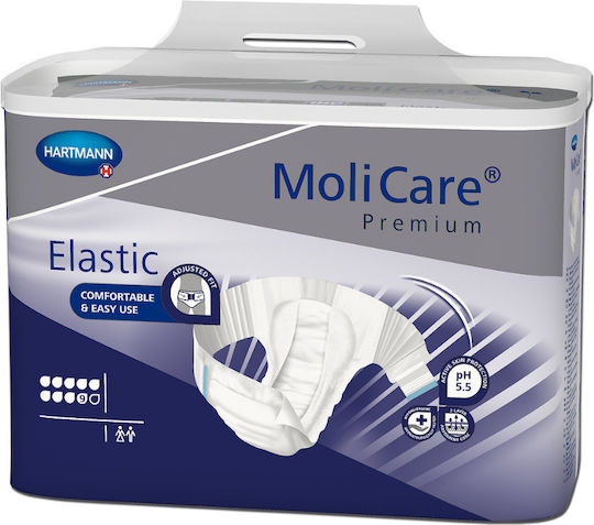 Hartmann Molicare Premium Elastic Night Πάνες Ακράτειας 9 Drops Medium 26τμχ