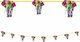 PAPER BANNER WITH ELEPHANT CUTOUT (#90609)