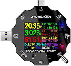 Atorch Atorch UD18 Bluetooth USB Port Tester 18 in 1 Atorch Atorch UD18 Bluetooth USB Port Tester 18 in 1