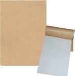 Next Notebook Block 50 Sheets A4 Ruled Beige