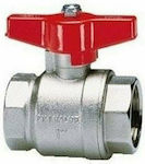 Valve / Switch Straight 1/2" Red 1/2"