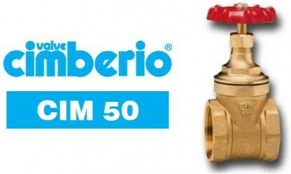 Cimberio CIM 50 Wasserhahn / Schalter Gerade 1-1/4" 1 1/4"