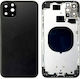 Καπάκι Μπαταρίας Full Body & Camera Lens Type A Μαύρο για iPhone 11 Pro