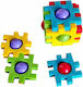 Tic Tac Toe Pop it Fidget Plastic Multicolour (Various Designs/Assortment of Designs) 1pc