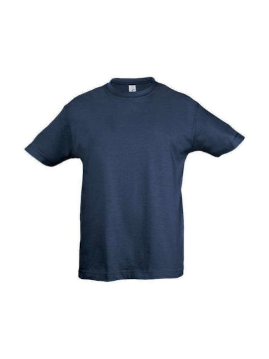 Sol's Kinder T-Shirt Marineblau