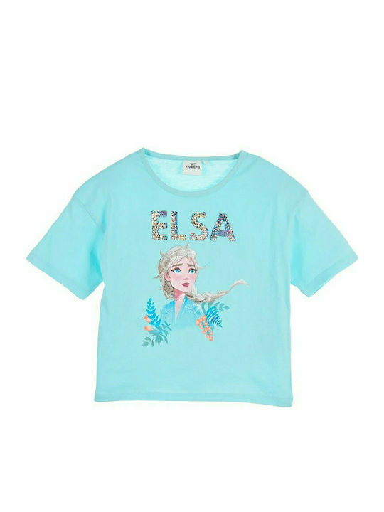 Kinder-T-Shirt Hellblau