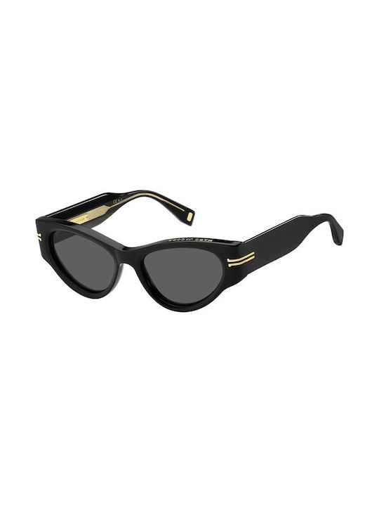 Marc Jacobs Дамски Слънчеви очила с Черно Пластмасов Рамка и Черно Леща MJ 1045/S 807/IR