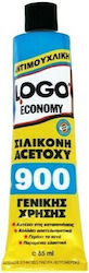 Logo Economy 900 Σφραγιστική Σιλικόνη Αντιμουχλική Διάφανη 85ml