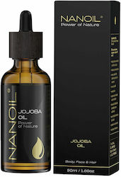 Nanoil Έλαιο Jojoba για Πρόσωπο, Μαλλιά και Σώμα 50ml