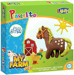 Luna Plasticine - Game Φάρμα for 3+ Years, 4pcs 000622078