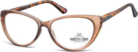 Montana Eyewear MR64 Γυναικεία Γυαλιά Πρεσβυωπίας +1.00 σε Μπεζ χρώμα MR64E