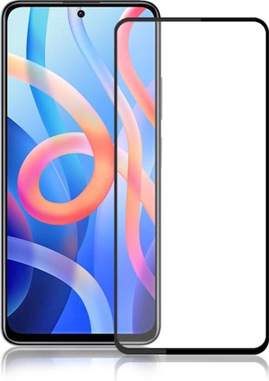 Mocolo 5D Full Glue Full Face Tempered Glass Μαύρο (Poco M4 Pro 5G / Redmi Note 11s 5G)