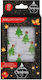 20 Lights LED 2.20m. White Battery in String 1pcs Little tree