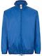 Sol's Men's Winter Jacket Waterproof and Windproof Royal Blue