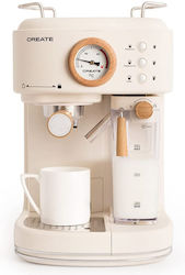 IKOHS Thera Matt Pro Create Semi-automată pentru Cafea Măcinată Bej