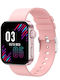 NK20 43mm Smartwatch with Heart Rate Monitor (Pink)