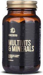 Grassberg Multivits & Minerals Πολυβιταμίνη 90 κάψουλες