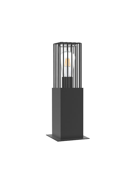 Sun Light Φωτιστικό Κολωνάκι Εξωτερικού Χώρου 40W IP54 για Ντουί E27 Μαύρο