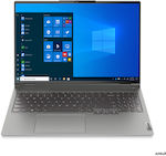 Lenovo ThinkBook 16p G2 ACH 16" (Ryzen 5-5600H/16GB/512GB SSD/GeForce RTX 3060/W10 Home) Mineral Grey (US Keyboard)
