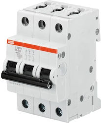 Abb S203M-K20 3-Poles Automatic Circuit Breaker 20A 40795