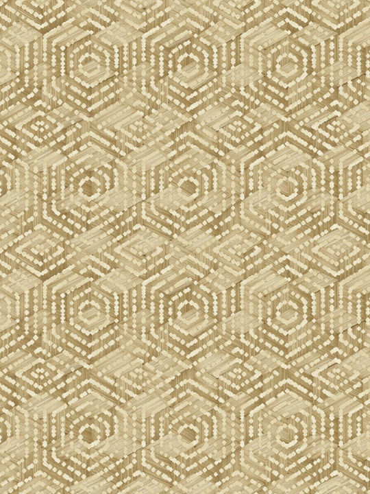 Wallpaper Odyssee Vinyl Beige L1005xW53cm