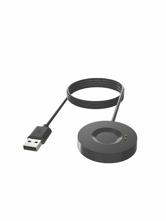 Tactical USB Charging Cable Μαύρο (Realme Watch S Pro)