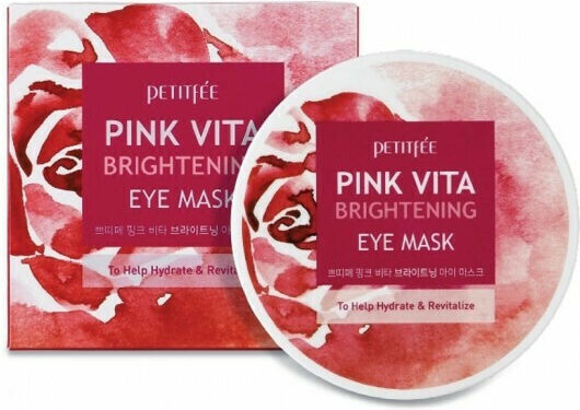 Petitfee Розови Пачове За Очи Vita Brightening 60 Бройки