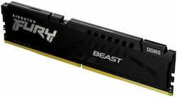 Kingston Fury Beast 16GB DDR5 RAM mit Geschwindigkeit 6000 für Schreibtisch