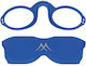 Montana Eyewear NR1 Reading Glasses +2.00 Pocket in Blue color