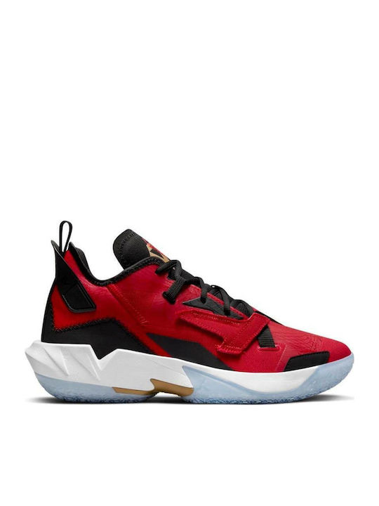 Jordan Why Not Zer0.4 Μπασκετικά Παπούτσια University Red / Black / White