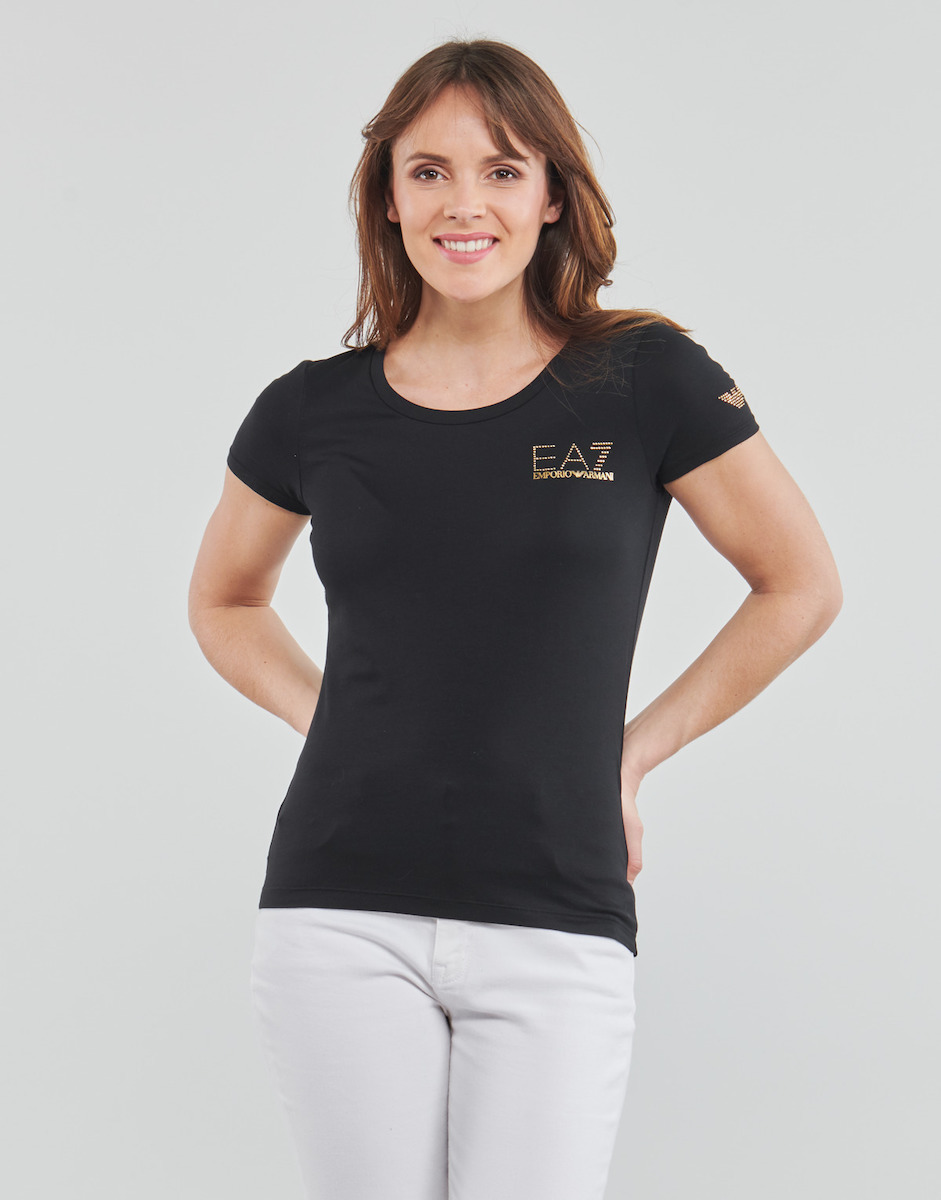 Emporio Armani Women s T Shirt Black 8NTT65 TJDQZ 1200 Skroutz.cy