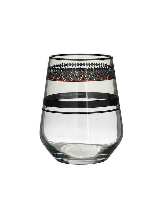 Click Σετ Ποτήρια Ουίσκι από Γυαλί 425ml 6τμχ