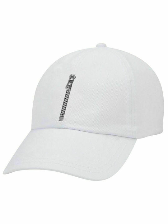 Ράψ'το!, Καπέλο Ενηλίκων Baseball Λευκό 5-φύλλο (POLYESTER, ΕΝΗΛΙΚΩΝ, UNISEX, ONE SIZE)
