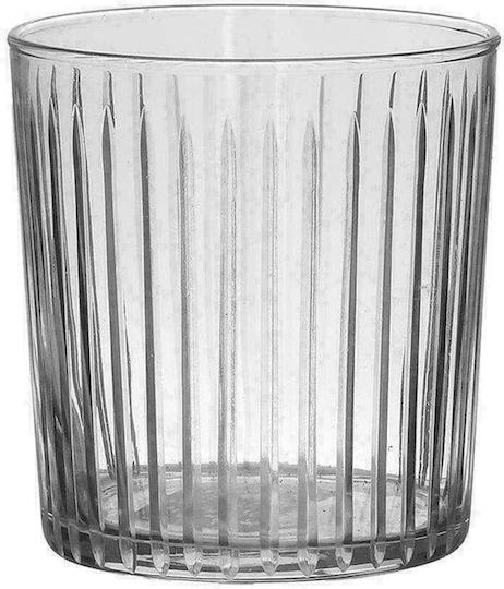 Click Σετ Ποτήρια Ουίσκι από Γυαλί 380ml 6τμχ