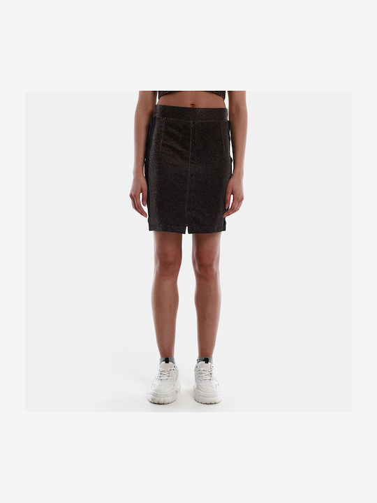 Kappa 222 Banda Sparkle Elit Mini Skirt in Brown color