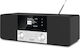 Technisat Soundsystem 2 Digitradio 3 IR 0000/3956 20W mit CD / Digitale Medien Player und Bluetooth Schwarz