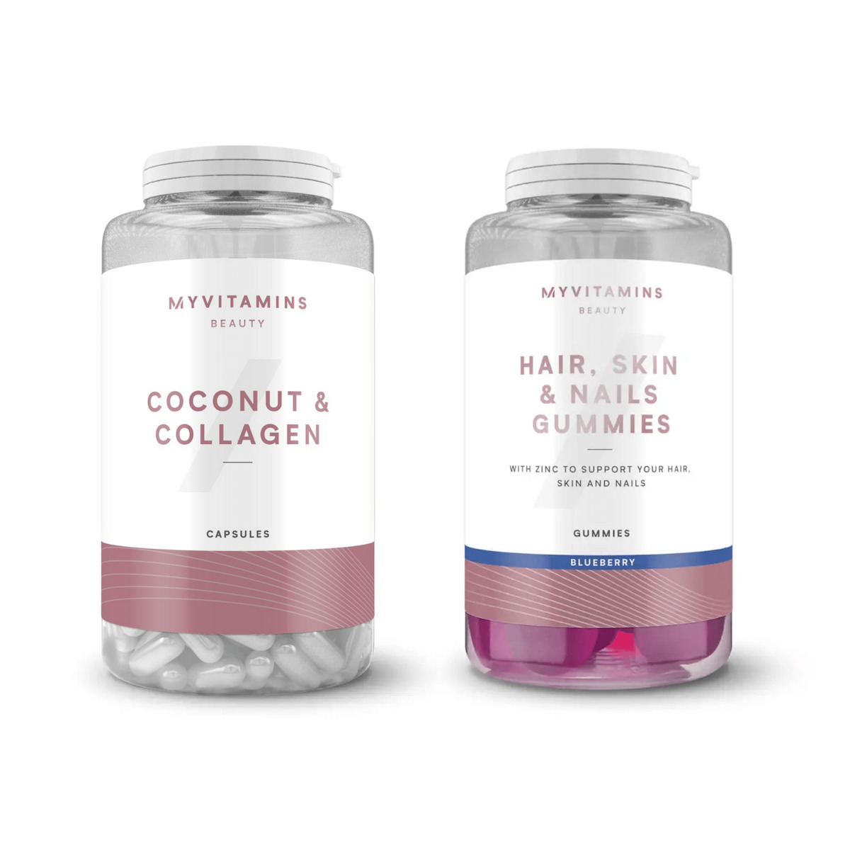 Myvitamins Beauty Bestsellers Bundle Coconut & Collagen 60 κάψουλες & Hair, Skin & Nails Gummies
