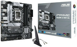 Asus Prime B660M-A WiFi D4 Motherboard Micro ATX with Intel 1700 Socket