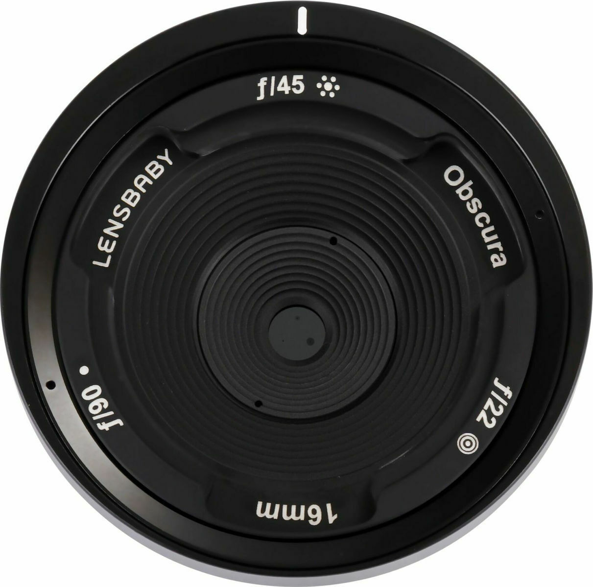 Lensbaby Crop Φωτογραφικός Φακός Obscura 16 Pancake για Sony E Mount Black Skroutz.gr