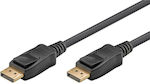 Goobay Cable DisplayPort male - DisplayPort male 2m Μαύρο (58534)