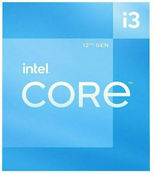 Intel Kern i3-12100 3.3GHz Prozessor 4 Kerne für Socket 1700 mit Kühler in Box