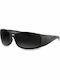 Bobster Ambush II Sunglasses with Black Plastic Frame and Black Lens BAMBU201