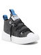 Converse Παιδικά Sneakers High Chuck Taylor All Star Ultra Ανατομικά Μαύρα