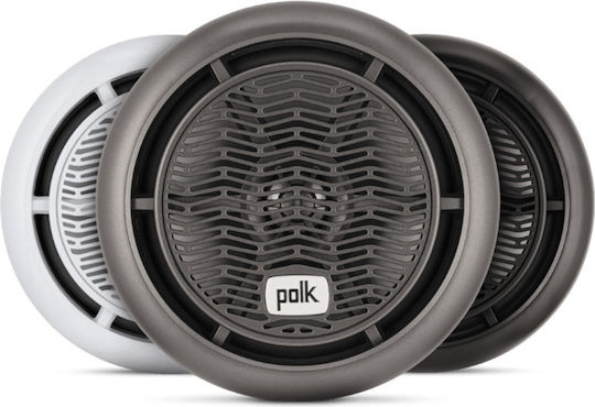 Polk Audio Σετ Ηχεία Σκάφους Αδιάβροχα 8.8" με 250W RMS Γκρι