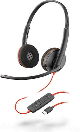 Poly 3225 Vending Machine On Ear Multimedia Ακουστικά με μικροφωνο και σύνδεση USB-C