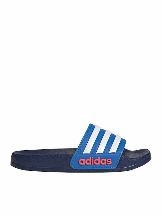 Kinder Badeschlappen Blau Adilette