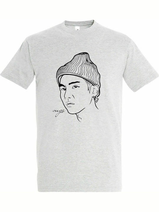 T-shirt Unisex " BTS Suga Kpop " Ash